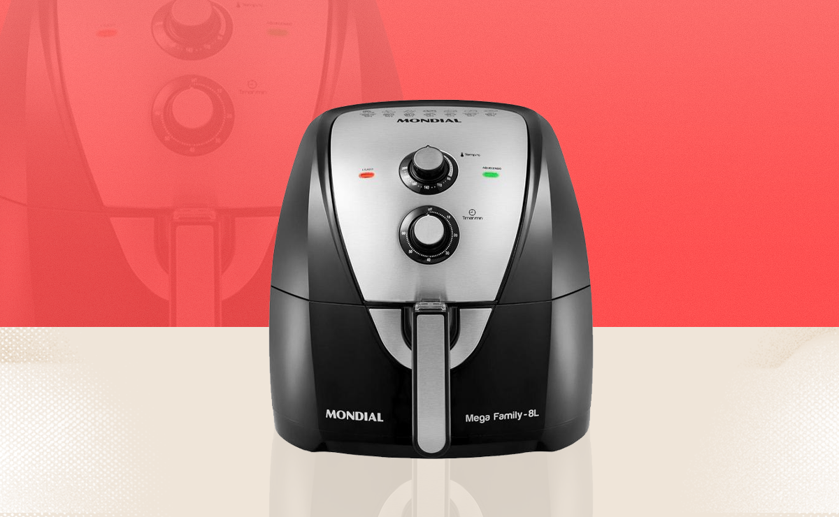 Será que é grande mesmo? Testamos a Air Fryer Mondial Mega Family 8 L