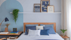 Foto de como decorar parede atras da cama 00 - 5