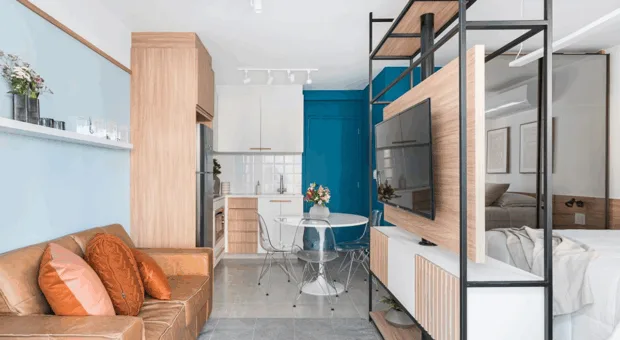 Como viver bem em 30m²: soluções que garantem espaço para tudo