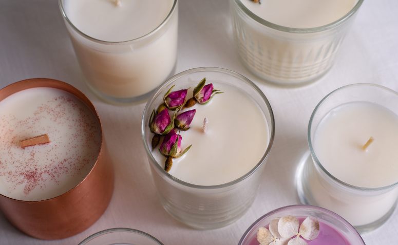 Velas artesanais como atividade para relaxar e decorar