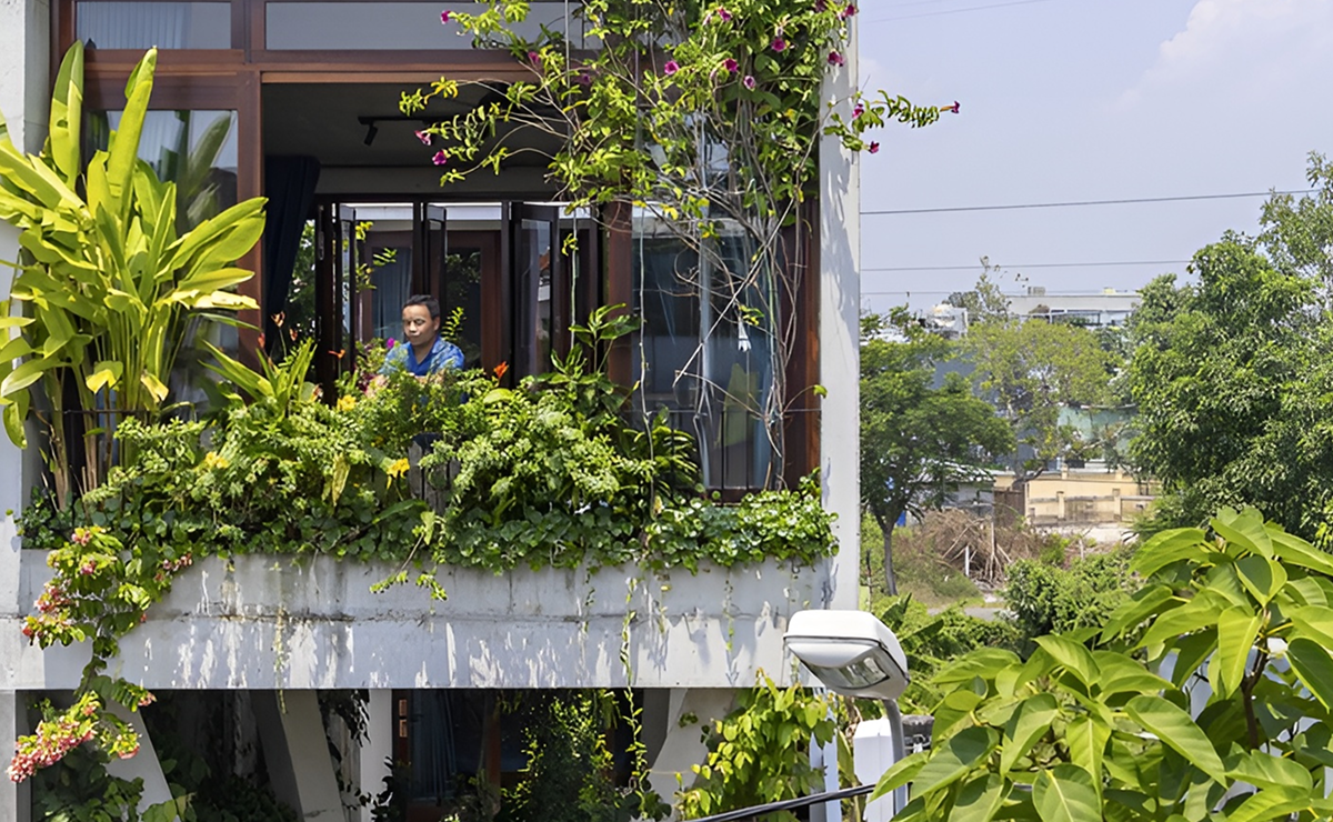 Casa Ninho: quando arquitetura e natureza se encontram em harmonia