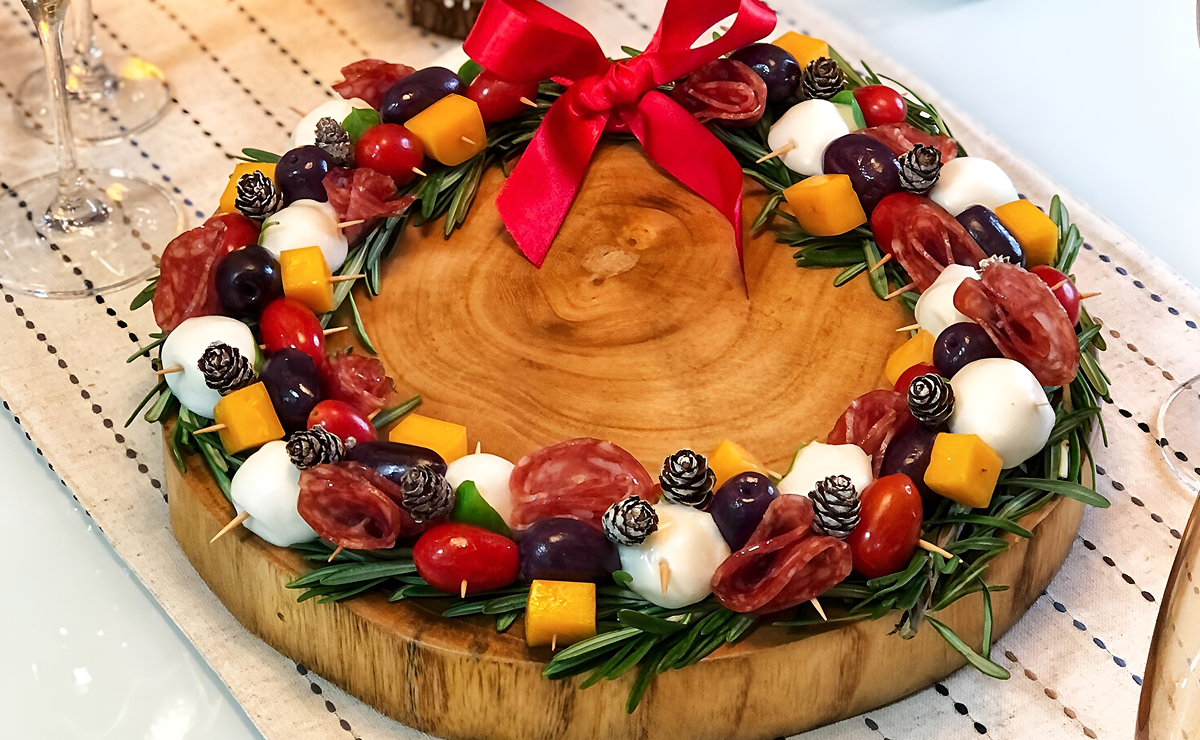 Tábua de frios de Natal: como montar uma versão linda e festiva