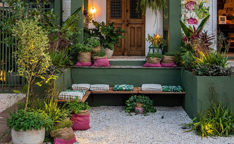 jardim organizado e limpo ajuda a evitar a presença de caramujos