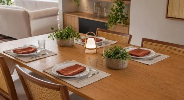 7 acessórios para decorar a mesa sem atrapalhar o conforto