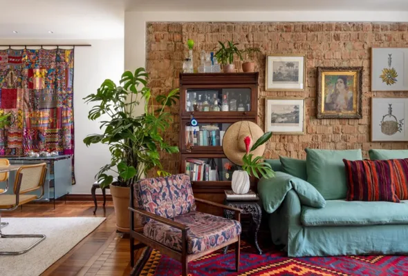 Decoração boho: o estilo aconchegante que lembra casa de vó