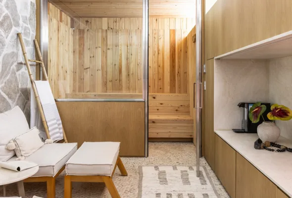 Sabia que é possível ter uma sauna em casa? Arquitetos explicam como funciona