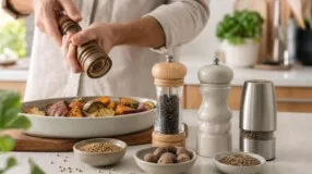 6 moedores de temperos para escolher conforme o uso na cozinha