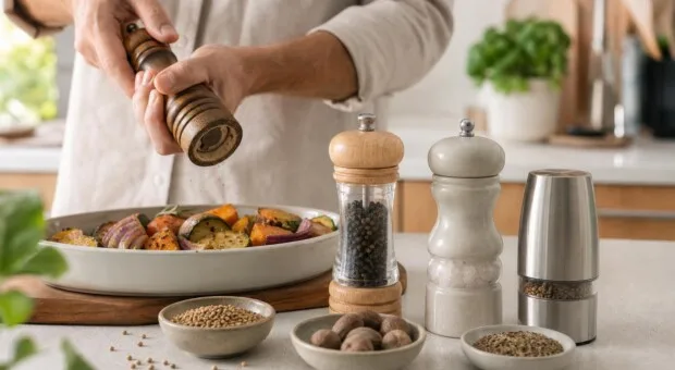 6 moedores de temperos para escolher conforme o uso na cozinha