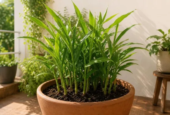 Gengibre não brota no vaso? Ajuste luz, rega e profundidade do plantio