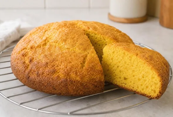 Broa caseira com casquinha crocante e miolo macio: como acertar o ponto