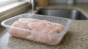 Deixar comida descongelando fora da geladeira pode ser perigoso