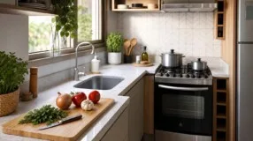 Cozinha pouco prática: 5 ajustes para facilitar a rotina