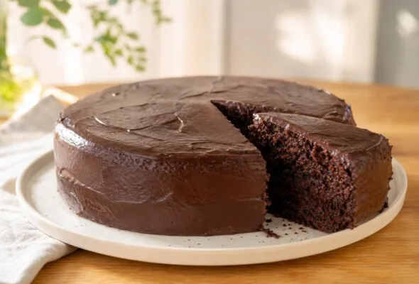 Bolo de chocolate seco: ajustes para uma massa mais úmida