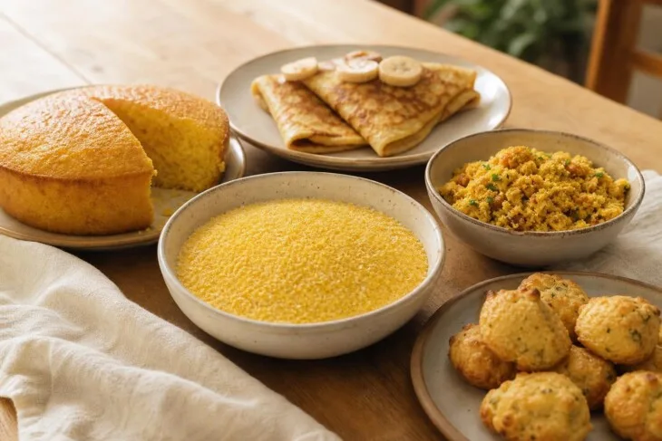11 receitas com flocão de milho para variar além do cuscuz