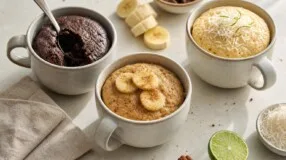 3 bolos de micro-ondas para matar a vontade de doce