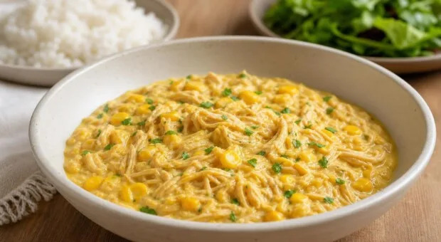 Frango com creme de milho: jantar cremoso para variar o cardápio