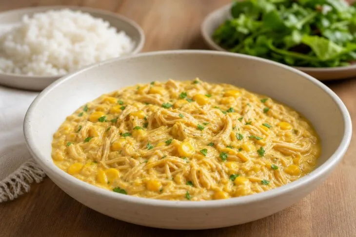Frango com creme de milho: jantar cremoso para variar o cardápio