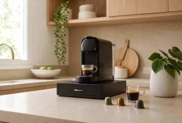 Porta-cápsulas de café: modelos para organizar e liberar a bancada