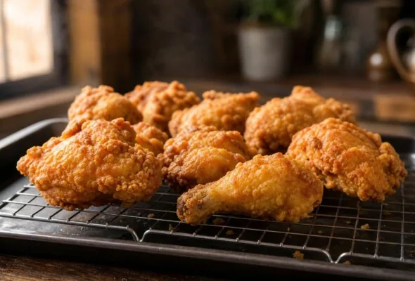Frango frito crocante e suculento: pontos para acertar no preparo