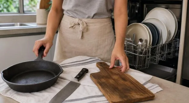 Utensílios que não devem ir à lava-louças e os materiais que podem estragar