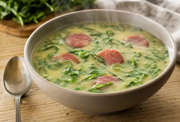 Caldo verde pesado: como engrossar sem perder a cremosidade