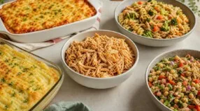 7 refeições com frango desfiado para adiantar o cardápio da semana