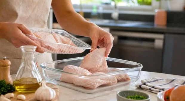 Lavar frango cru espalha bactérias: como preparar a carne com segurança