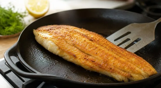 Peixe gruda e quebra na frigideira? O passo que deixa o filé inteiro e dourado