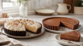 2 tortas de doce de leite com recheio cremoso para fazer em casa