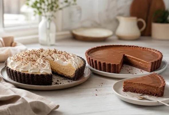 2 tortas de doce de leite com recheio cremoso para fazer em casa