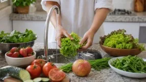 Como higienizar frutas e verduras antes de consumir ou guardar