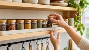 Temperos vencem esquecidos no armário? Organize os potes para enxergar