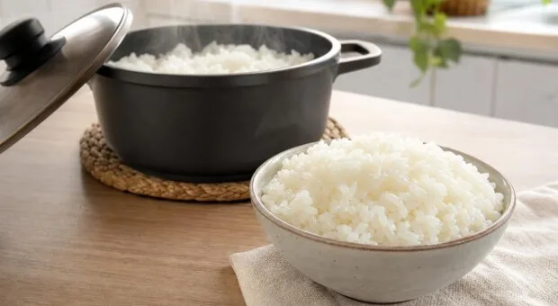 Arroz japonês na panela comum: 4 truques para acertar textura e ponto