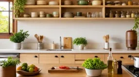 Armários da cozinha organizados por frequência de uso: como fazer