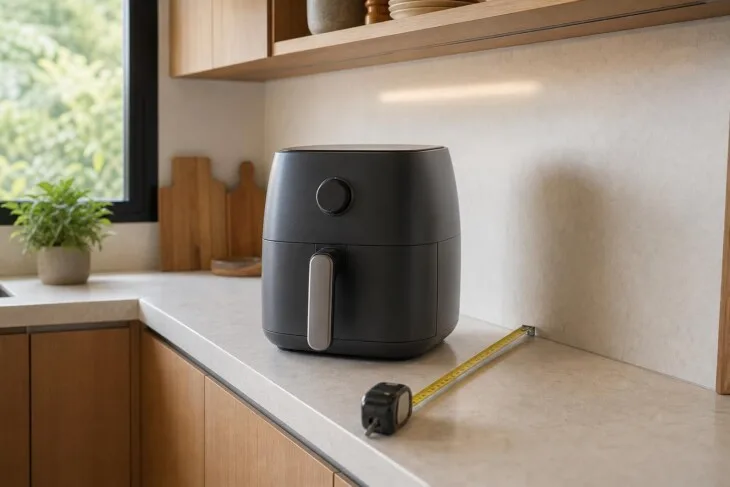Qual tamanho de air fryer cabe na sua rotina e na bancada?