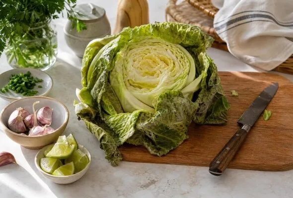 4 receitas com repolho para aproveitar o vegetal que murchou na geladeira