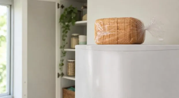 Pão de forma em cima da geladeira: o calor favorece o mofo