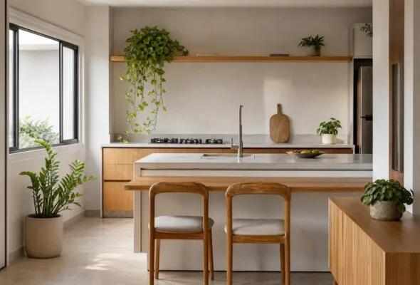 Plantas que toleram vapor e pouca luz para colocar na cozinha