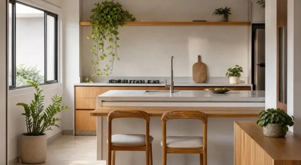 Plantas que toleram vapor e pouca luz para colocar na cozinha