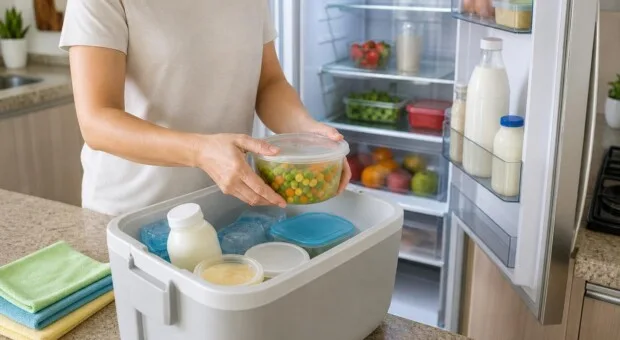 Vai limpar a geladeira? A ordem certa evita perder alimentos