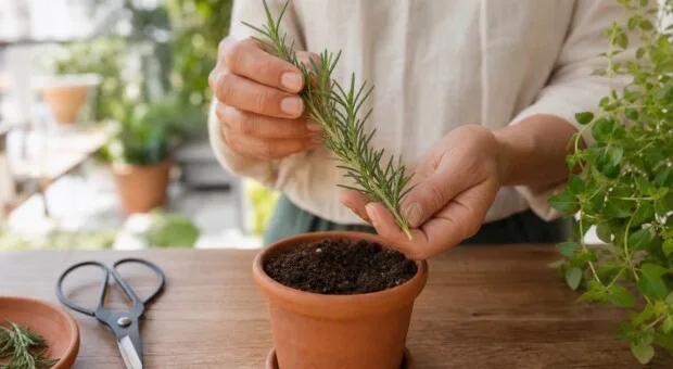 Muda de alecrim não cria raízes? Como escolher e plantar o galho