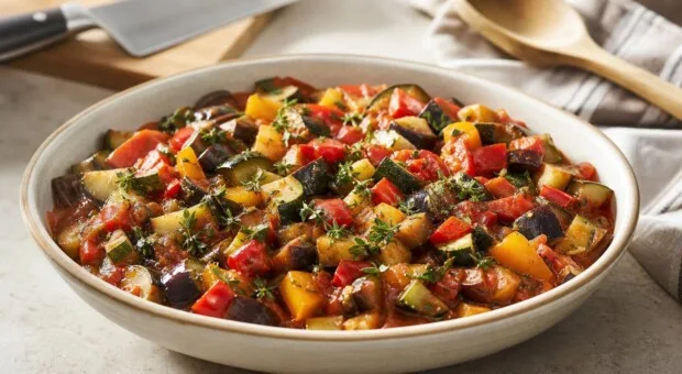 6 utensílios para preparar e servir ratatouille com mais organização