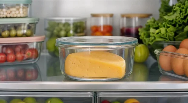 Queijo ressecado na geladeira: embalagem e local de armazenamento