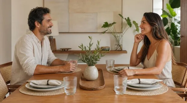 Como decorar a mesa de jantar sem atrapalhar espaço e conversa