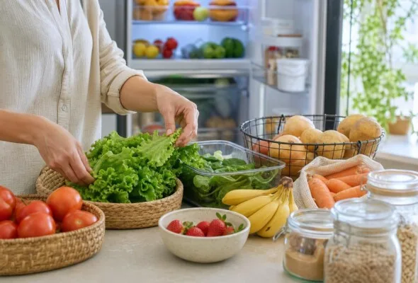 Onde guardar alimentos frescos para manter a textura e saber quando descartar