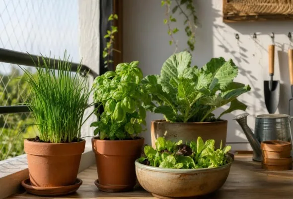 Horta em casa: plantas fáceis para começar mesmo com pouca experiência