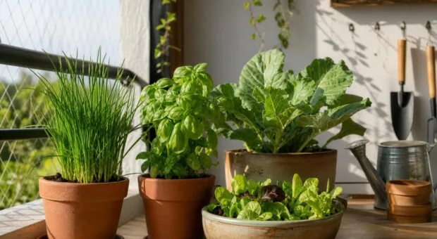 Horta em casa: plantas fáceis para começar mesmo com pouca experiência
