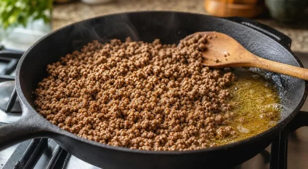 Carne moída com gordura demais? 3 jeitos de corrigir sem perder sabor