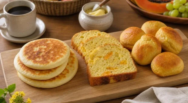 Pães caseiros diferentes para variar o café da manhã