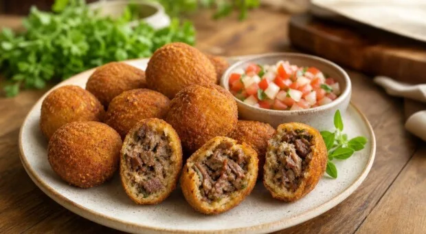 Sobrou churrasco? Transforme a carne em bolinhos crocantes para o dia seguinte